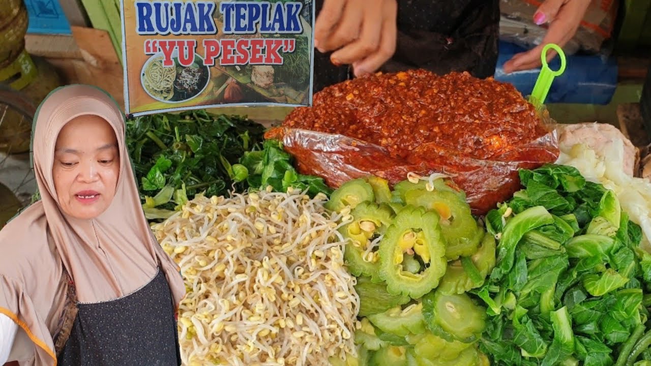 SAYURNYA SEGER, BUMBUNYA MANTUL !! Legendaris Banget Rujak Teplak 