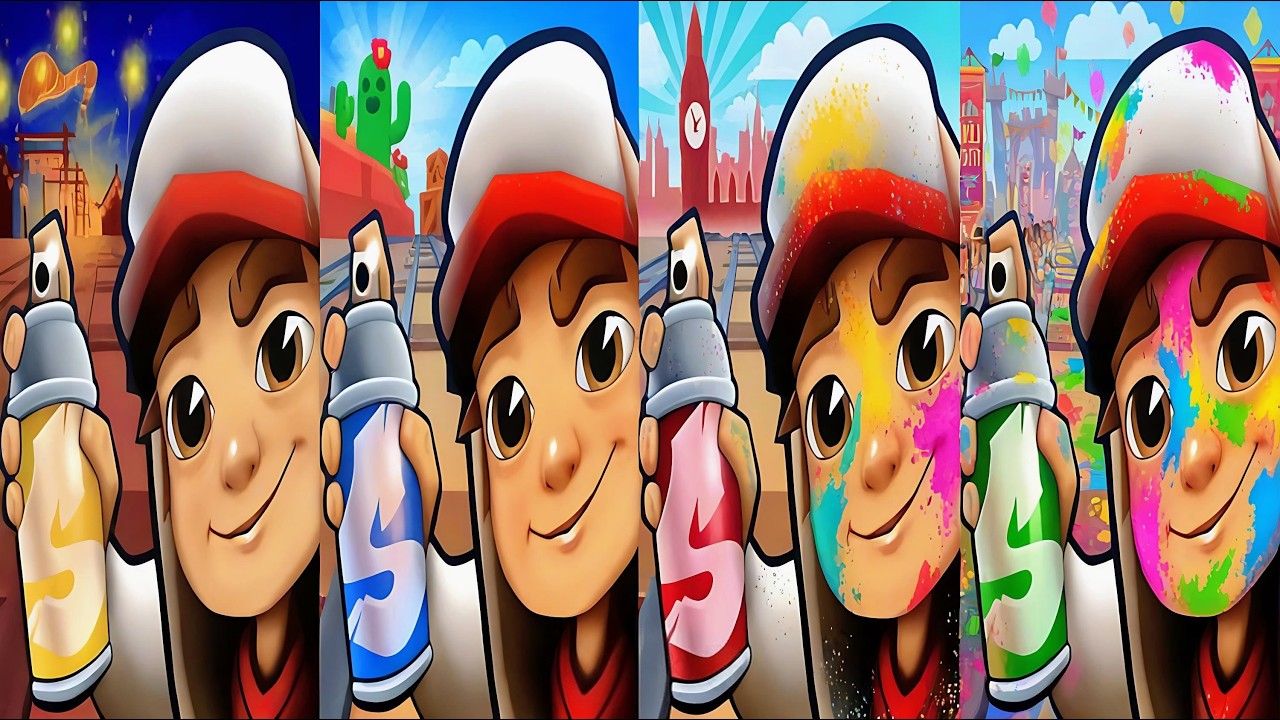 Subway Surfers : London 2026 🆚 Year Of The Snake 2025 🆚 Brawls Stars 2024 🆚 Fantasy Fest 2023
