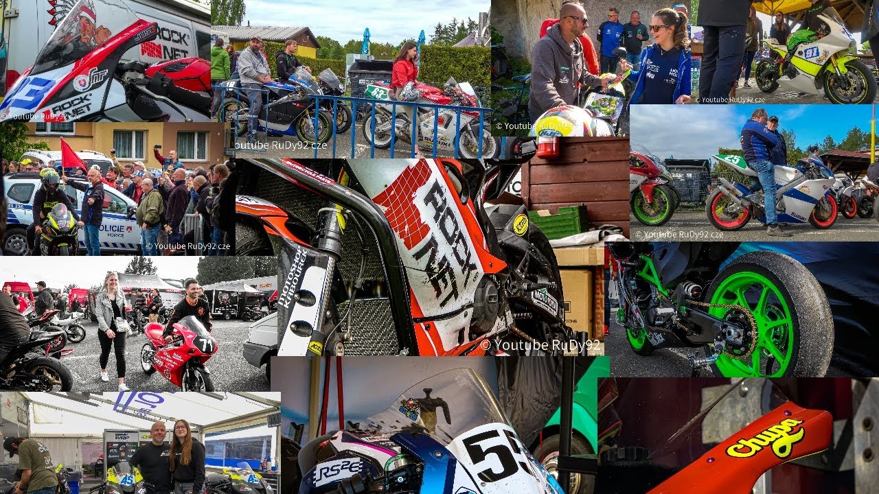 CZECH ROAD RACE / 300 ZATÁČEK GUSTAVA HAVLA 2023 / FRIDAY DAY / PARKING LOT OF RACING MACHINES #4k