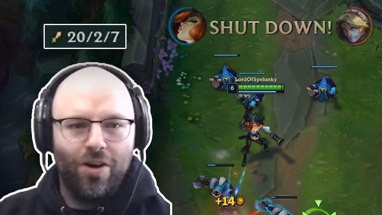 Dropping 20 kills in my first ever League of Legends game