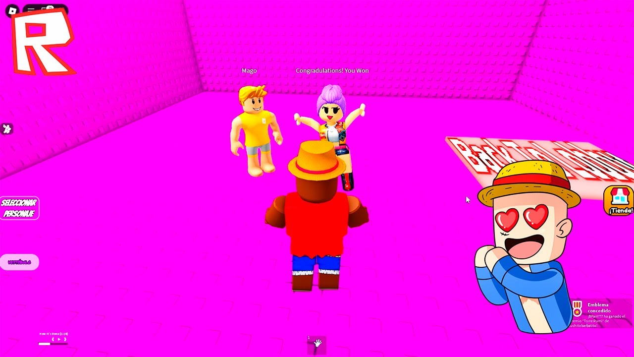 SLAP TOWER DE RUMI KPOP DEMON HUNTER EN ROBLOX CON MAGO! 😱