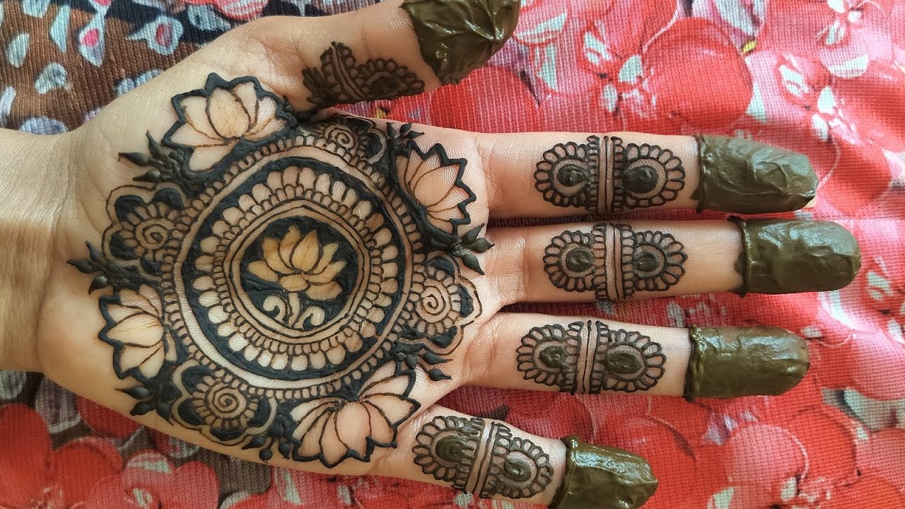 Letest mehndi design || simple and easy mehndi || front hand mehndi design 2026 ||  mehndi tutorial 