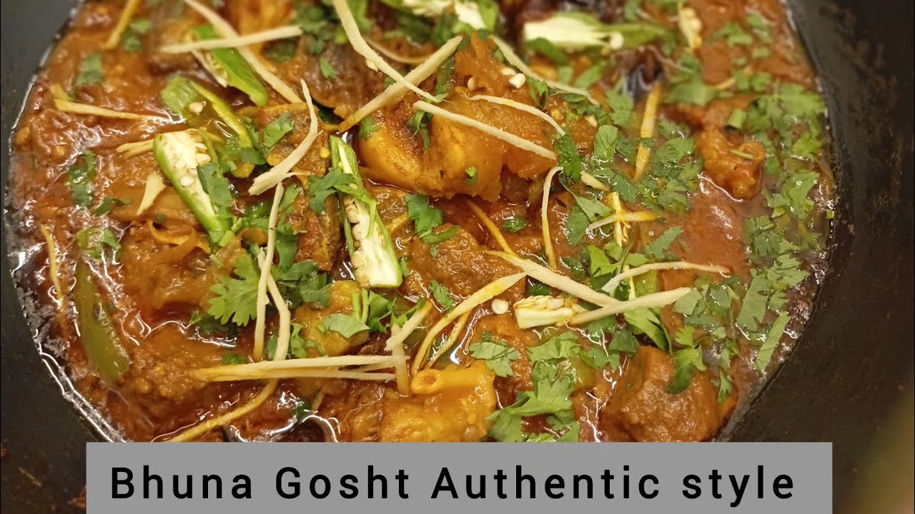 Bhuna Gosht Authentic style Recipe Full Plate By Dua...