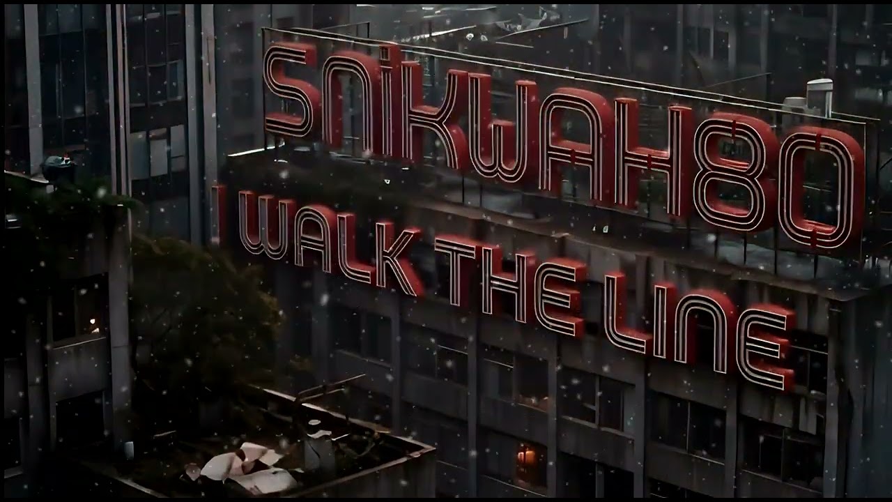 @snikwah8074 - I walk the line -  #electronic #ia #wave #synthwave #retro #70 #80 #90 #music
