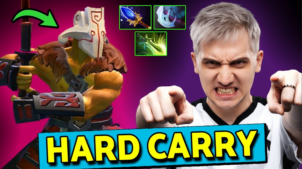 Arteezy RAGES and SOLO CARRIES this Impossible DOTA 2 Game