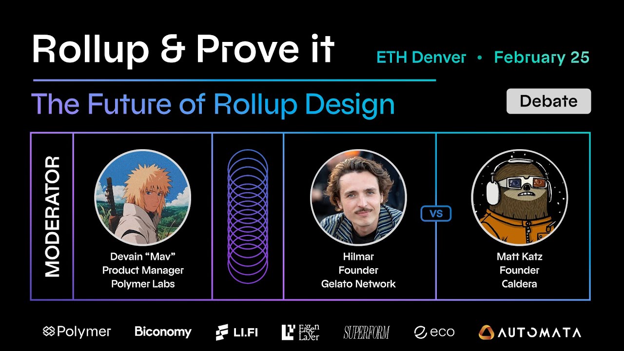 The Future of Rollup Design | Gelato Network & Caldera
