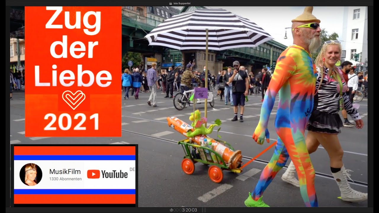 🎥 Zug der Liebe #BERLIN #2021 #Berlin #Loveparade #ZUGDERLIEBE #парти  #праздник