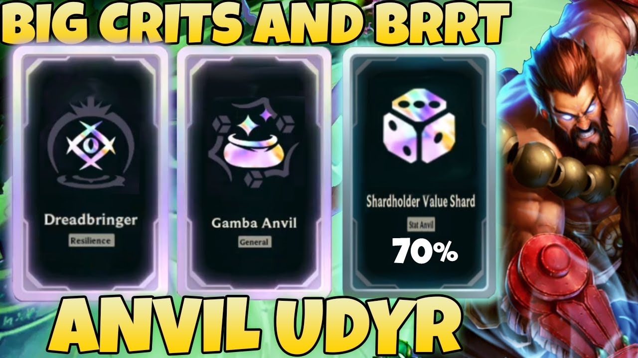 Anvil UDYR goes BRRRT (Dreadbringer , Gamba Anvil) in 2v2v2v2 ARENA - League Of Legends
