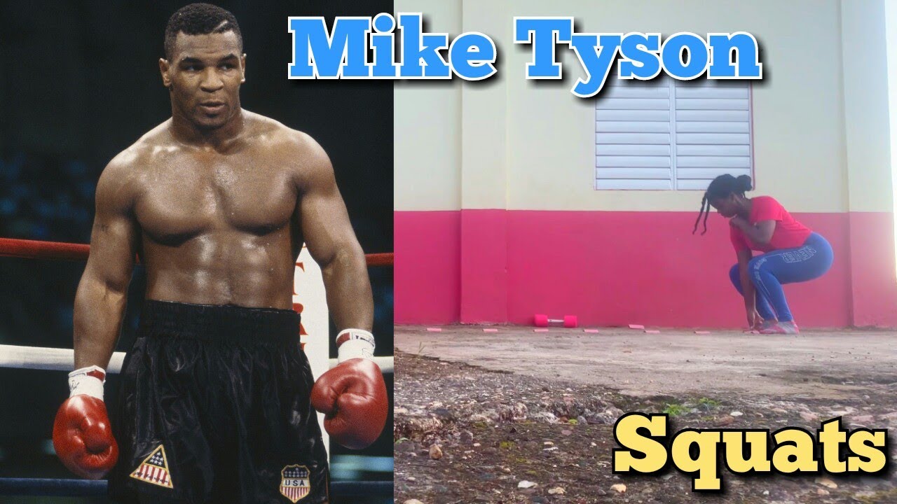 Mike Tyson Squats | leg workout | squat challenge