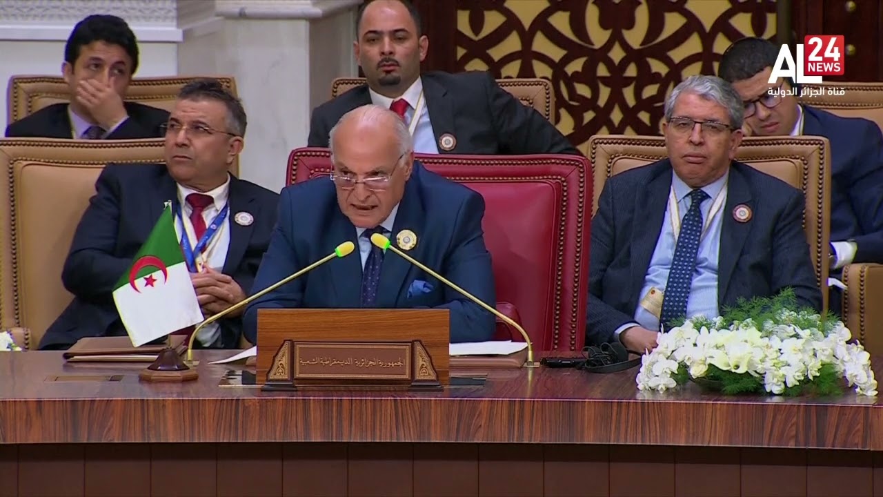 كلمة الرئيس الجزائري خلال الدورة الـ 33 لمجلس جامعة الدول العربية على مستوى القمة بالبحرين