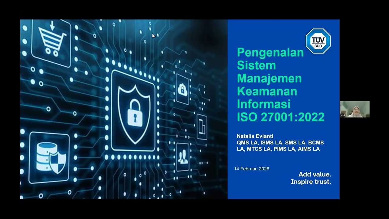 Cybersecurity Essentials: ISO 27001 & ISMS Explained | Semangat96 | Alumni FTUI Elektro 96