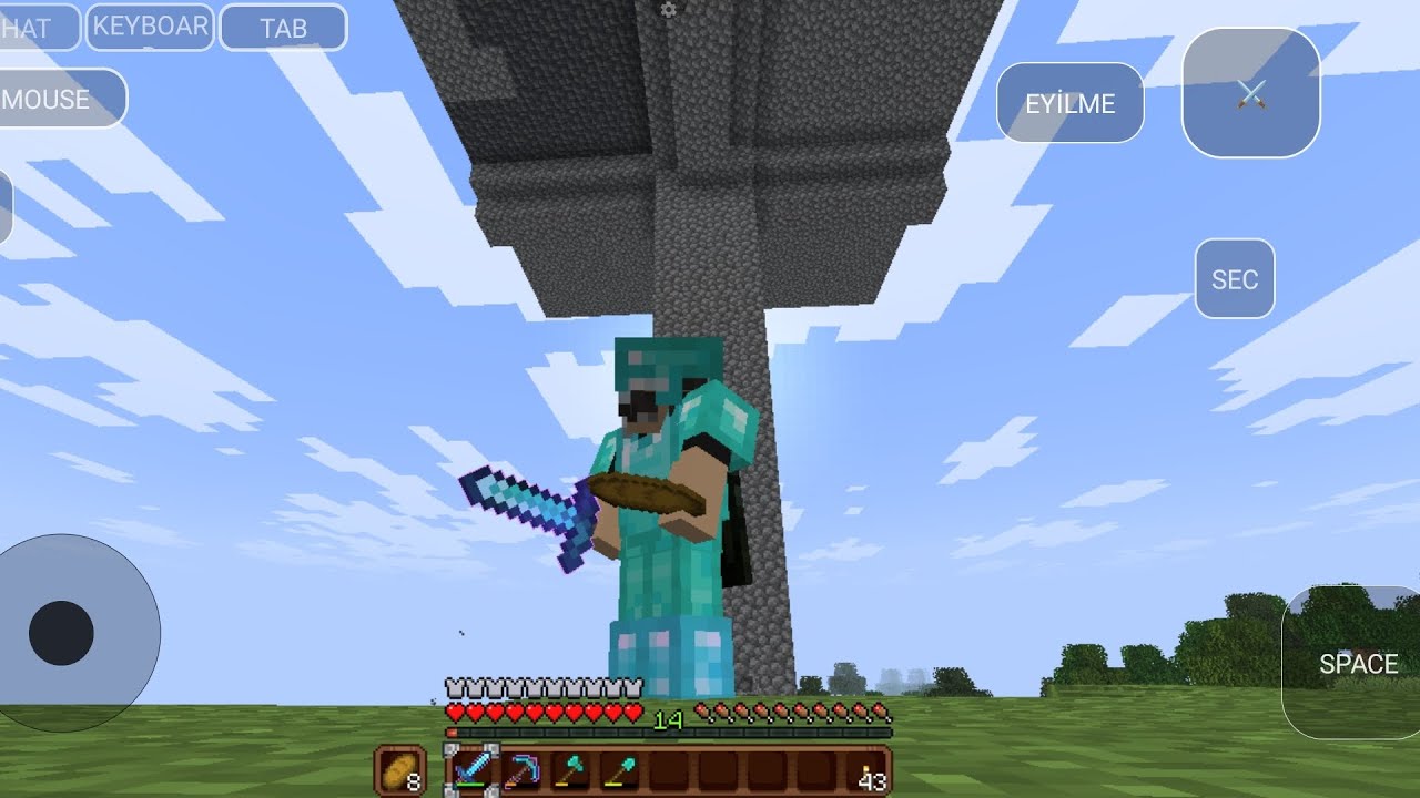mob farmı yaptık/minecraft S2 bölüm 11