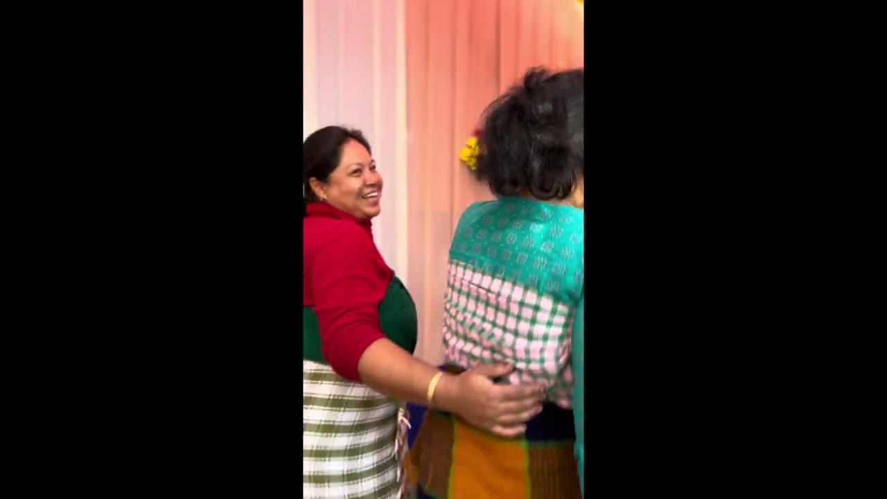 Sister’s wedding at Baligaon Baptist Church.