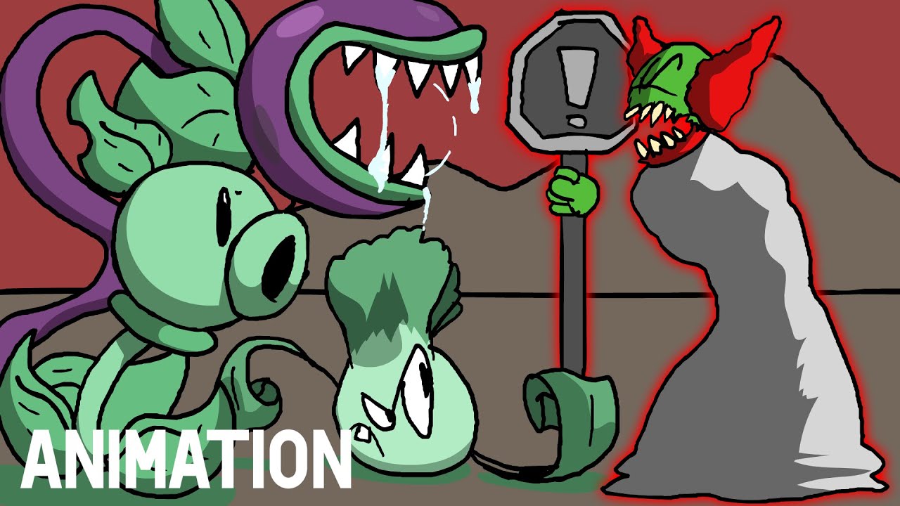 Plants Vs Tricky [ Friday Night Funkin' ANIMATION ]