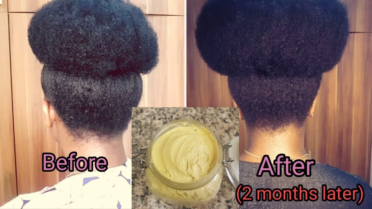 GROW LONGER AND THICKER HAIR WITH THIS AYURVEDIC WHIPPED SHEA BUTTER//DIY FOR EXTREME HAIR GROWTH