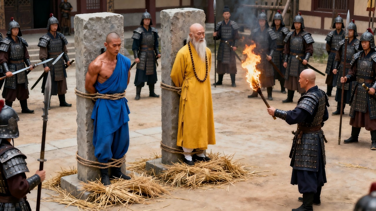 功夫電影！惡霸燒死老和尚，少林武僧怒髮衝冠為他們復仇！