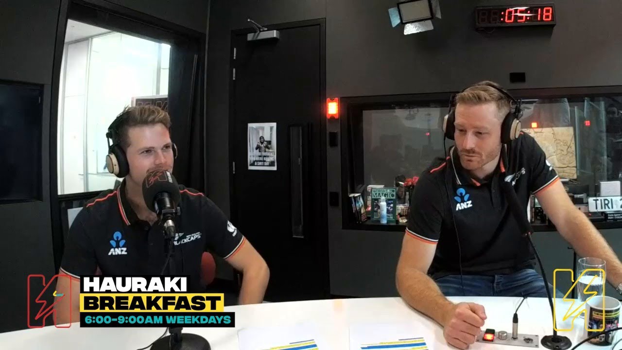 Matt Heath & Jeremy Wells talk to Martin Guptill & Lockie Ferguson about the WAGS balcony
