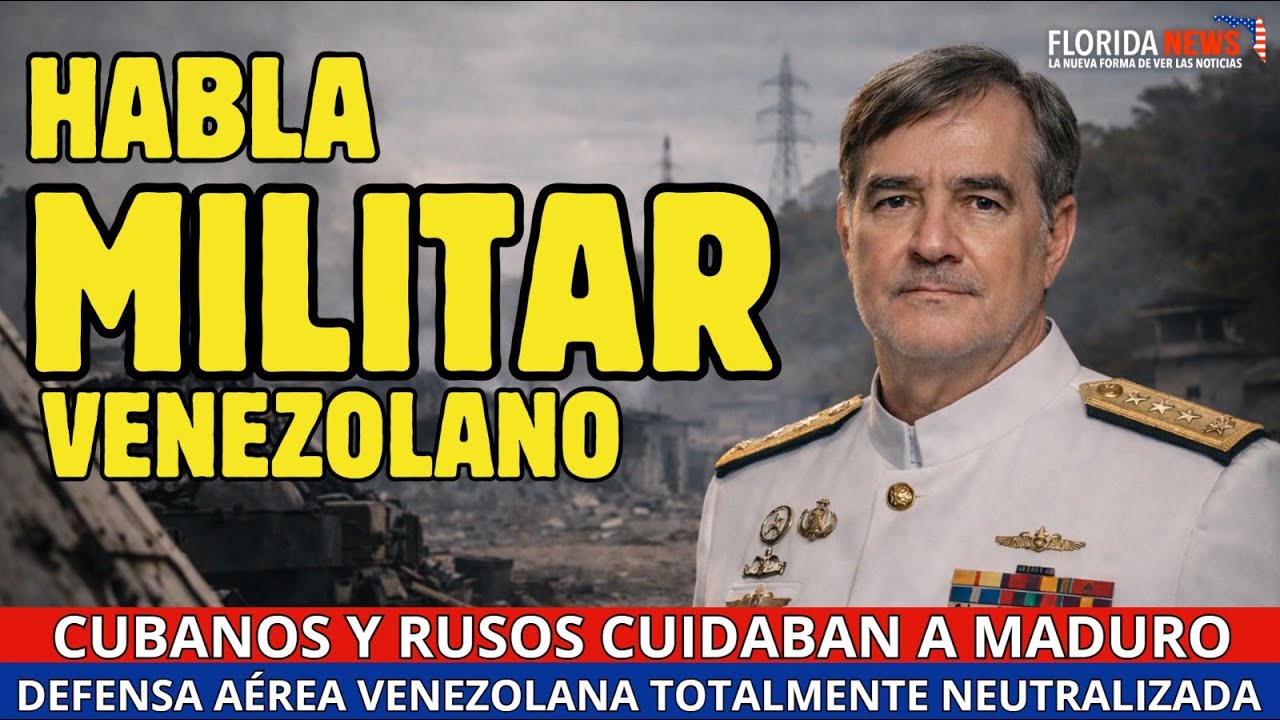 MILITAR VENEZOLANO desbarata mentiras DEL RÉGIMEN: Recibí al primer militar CUBANO Fui JFE Armamento