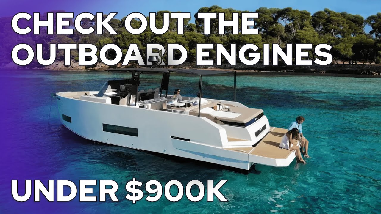 Where are The Engines? DeAntonio D42 - Yacht Tour