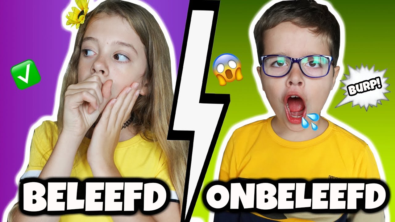 SKETCH: BELEEFD VS ONBELEEFD - Broer en Zus TV #520