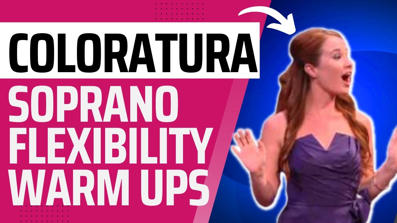 Flexibility Warm Ups For Coloratura Soprano - Improve Your Vocal Runs - Daily Singing Warm Ups