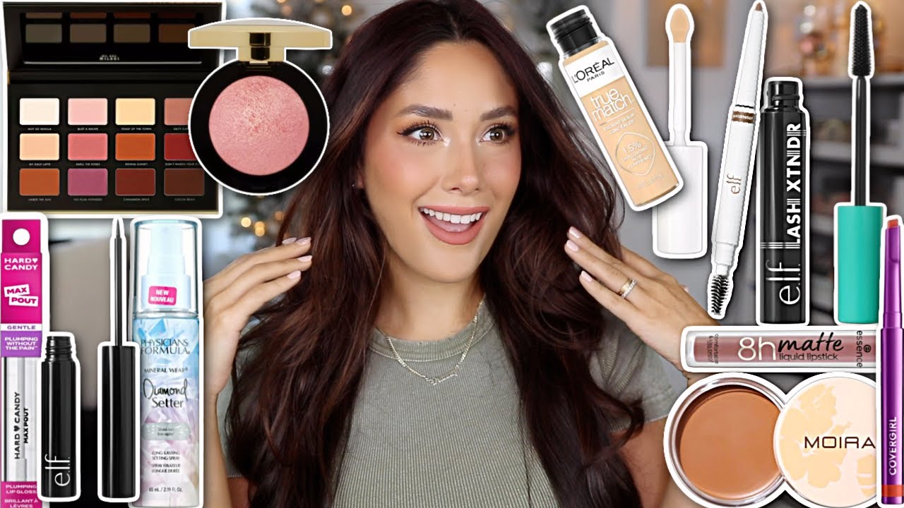 TESTING NEW DRUGSTORE MAKEUP | watch BEFORE you BUY!