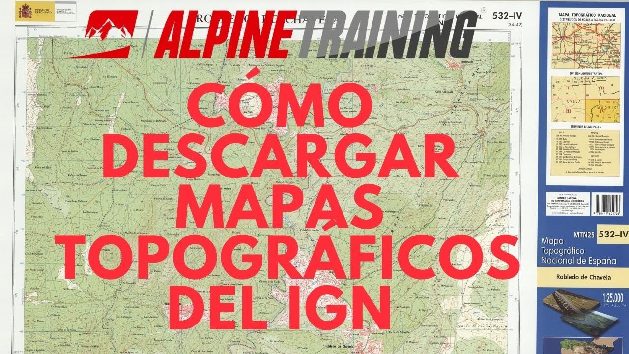 Videotutorial descarga mapas IGN 1:25.000 y 1:50.000