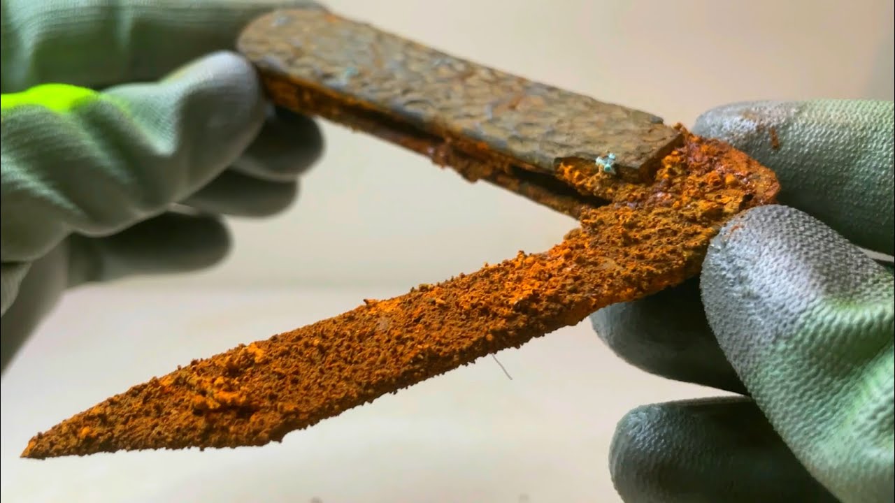 Restoration - Vintage Pocket Knife Found In River (Magnet Fishing)