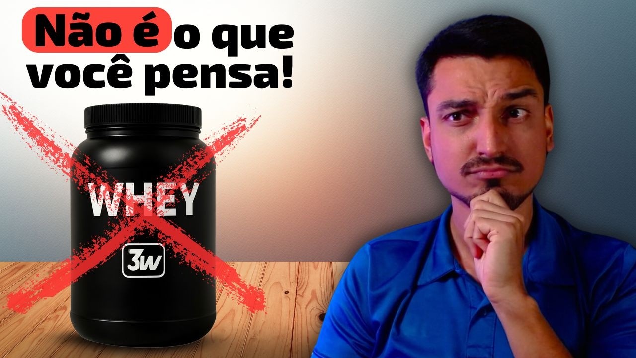 A VERDADE sobre WHEY 3W (Sem Enrola&ccedil;&atilde;o)✅ Quando Escolher e Como Funciona ele? Diferen&ccedil;a Concentrado