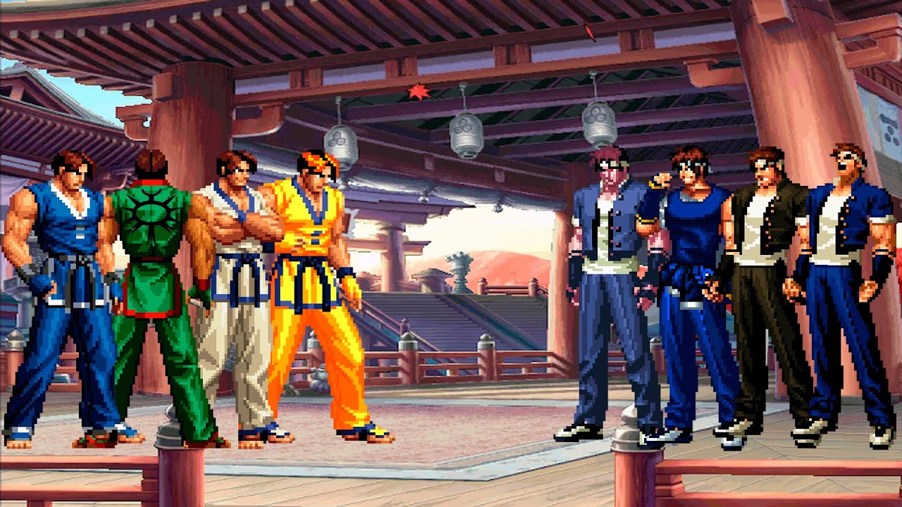 [KOF Mugen] Kim Kaphwan Team vs Shingo Yabuki Team