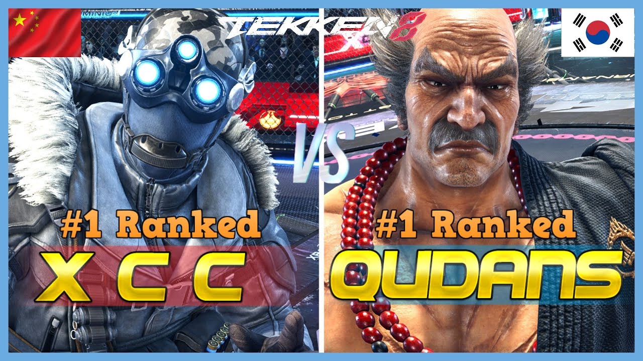 Tekken 8 ▰ QUDANS (#1 Ranked Heihachi) Vs XCC (#1 Ranked Dragunov) ▰ Ranked Matches