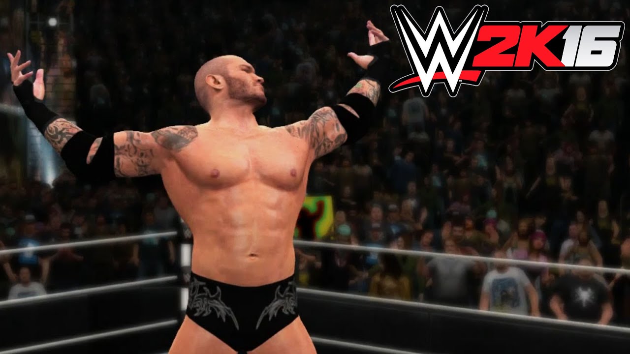 WWE 2K16 - X360 PS3 Gameplay (XBOX 360 720P) Randy Orton vs John Cena