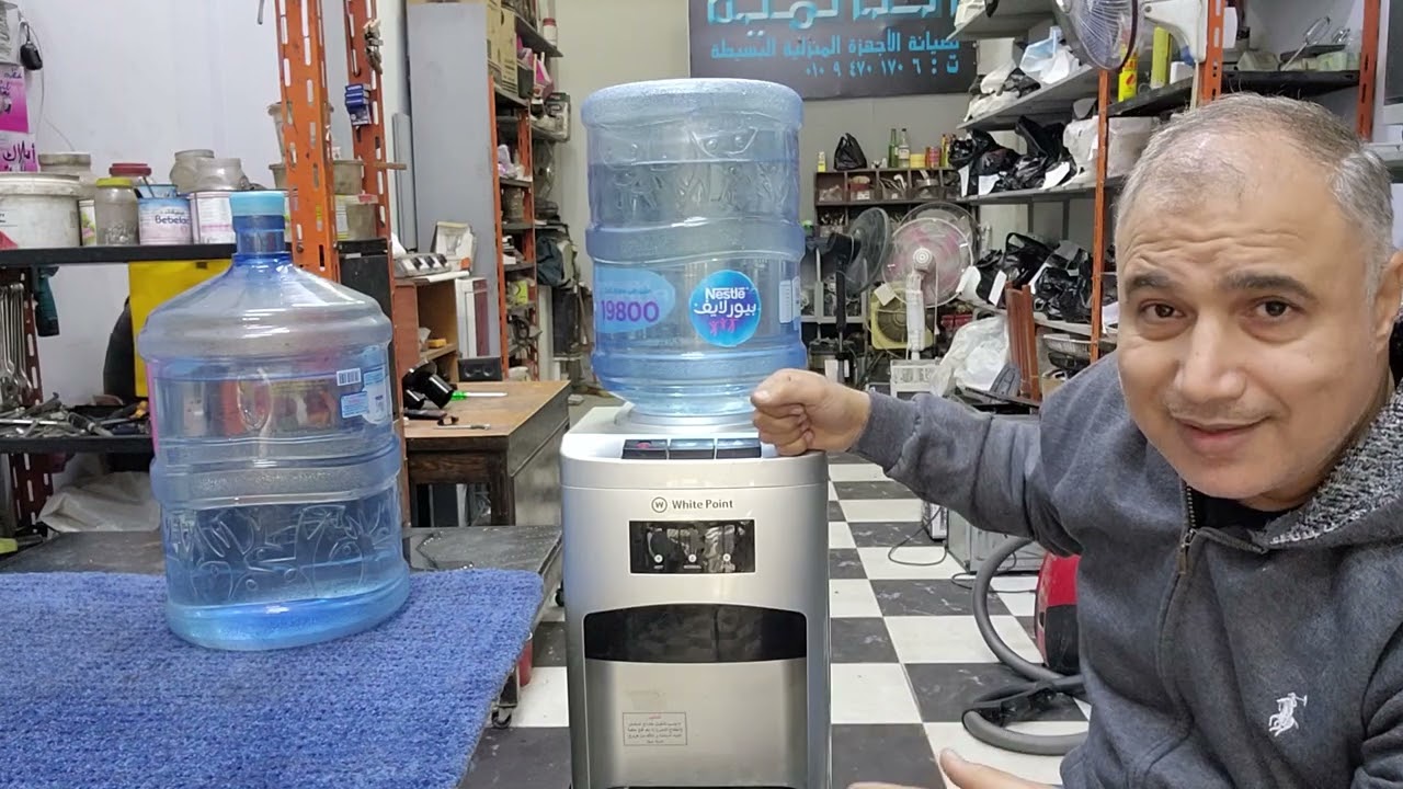 سبب نزول مياه من ديسبنسر او كولدير مبرد المياه من الخلف او من اعلي في فيديو النهاردة نتعرف علي السبب