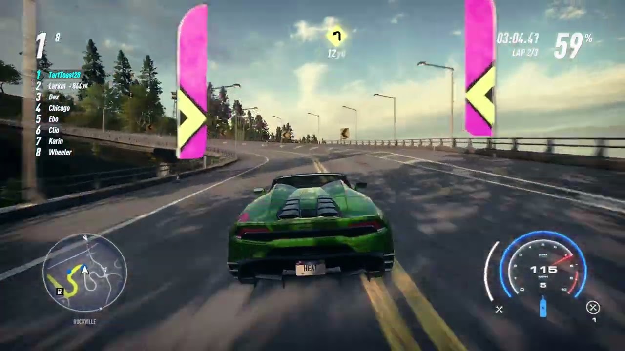 Need for Speed™ Heat : Thrust Circuit - Mastering the Art of Drift Racing