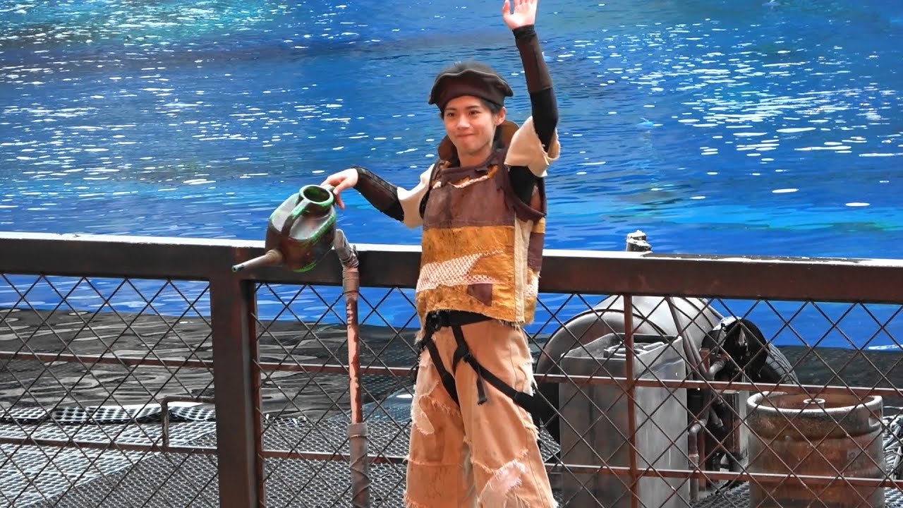 水掛け復活！！【USJ ウォーターワールド】Universal Studios Japan WATER WORLD