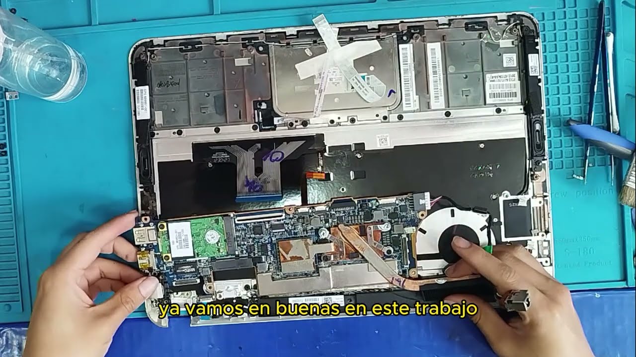 Cambio de teclado y mantenimiento full en Hp Spectre
