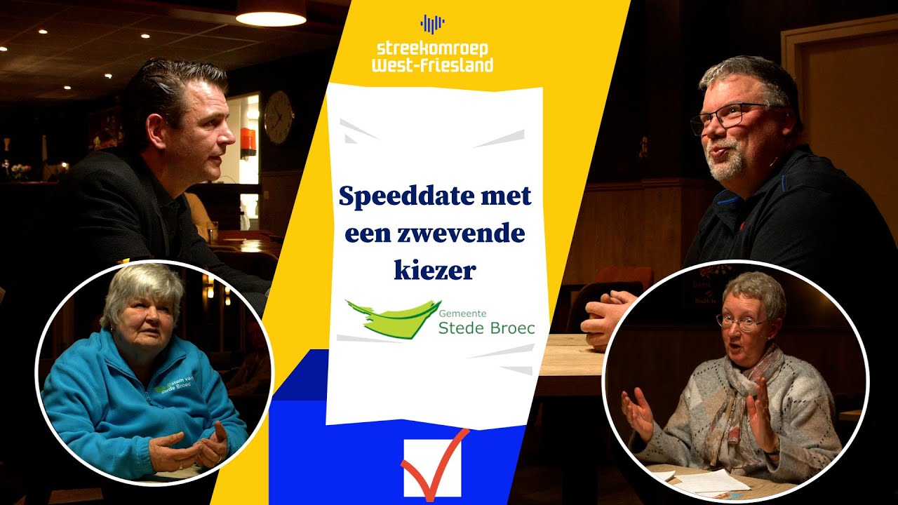 Speeddaten met Zwevende Kiezers - Stede Broec