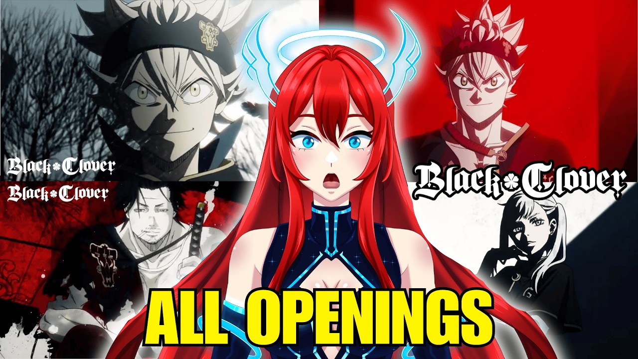 I LOVE THESE! | FIRST TIME REACTING to ALL BLACK CLOVER Openings (1-13)