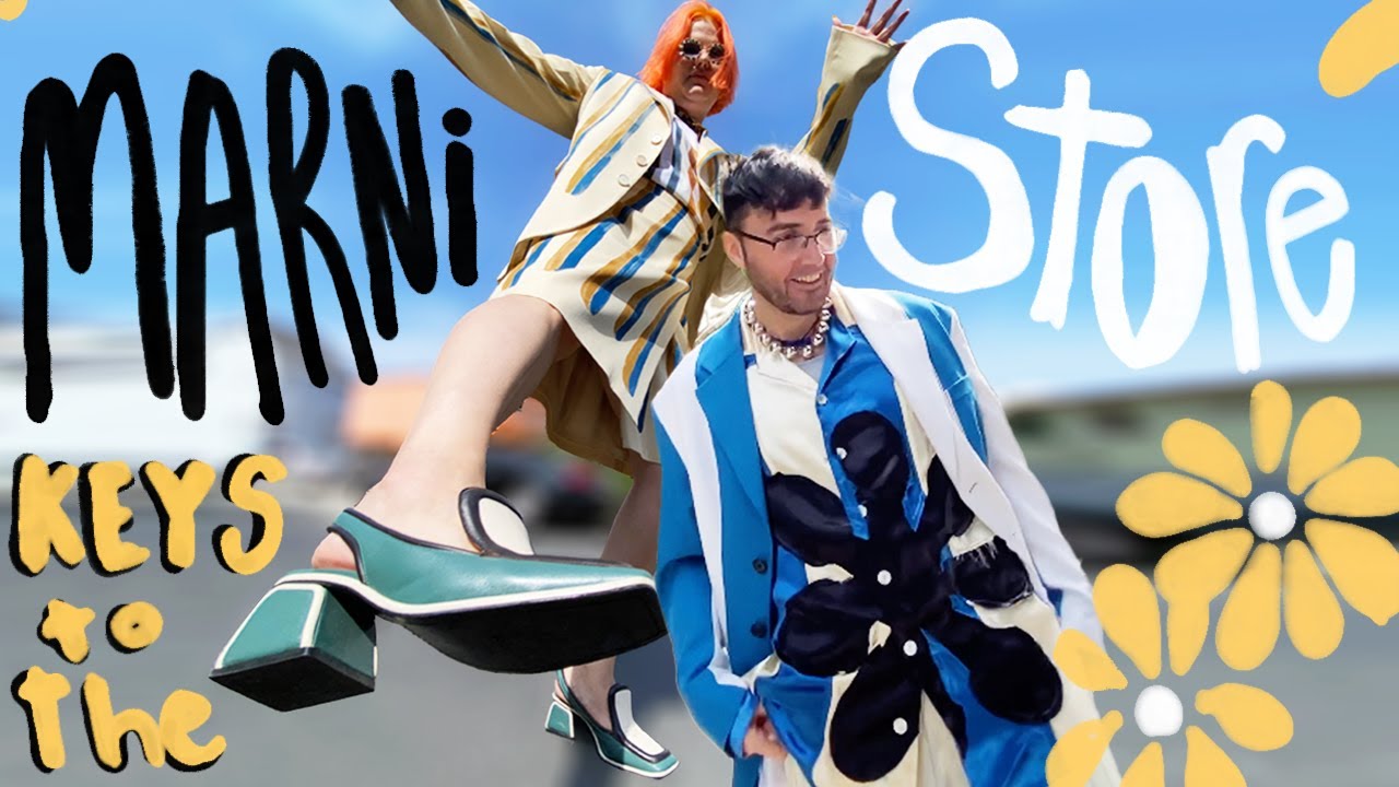 MARNI Store Visit ft. SS22 | We Got The KEYS TO THE STORE!