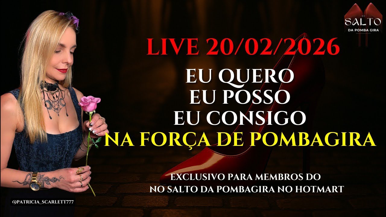 Eu quero. Eu posso. Eu consigo | Exclusivo para Membros no No Salto da Pombagira