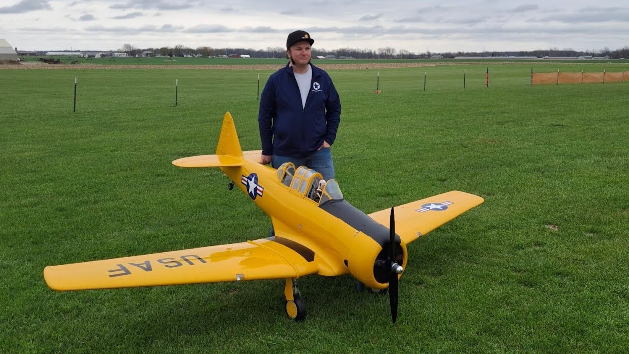 CARF AT-6 Texan re-maiden!