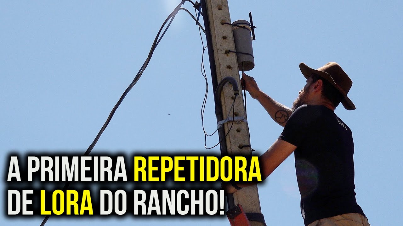 Comunicação Offgrid: Instalação de uma repetidora LoRa! #meshtastic