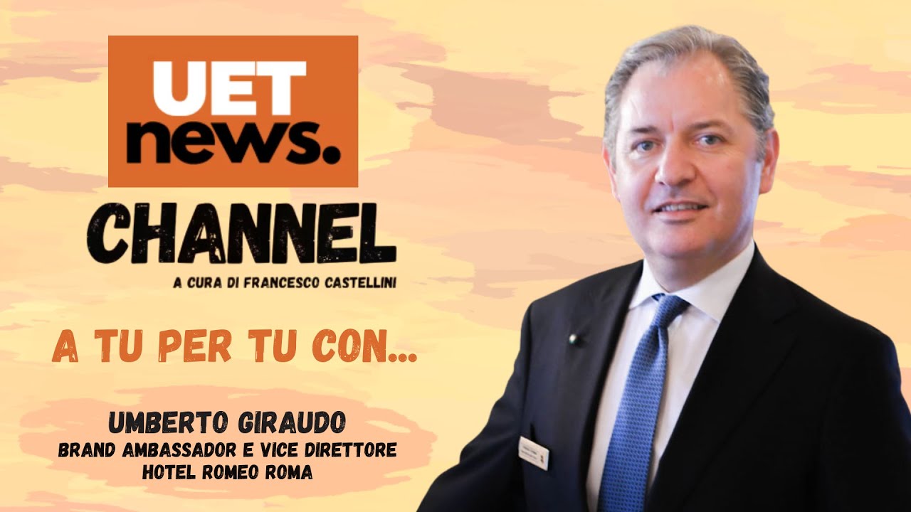 A tu per tu con...Umberto Giraudo, Brand Ambassador e Vice Direttore Hotel Romeo Roma🎤