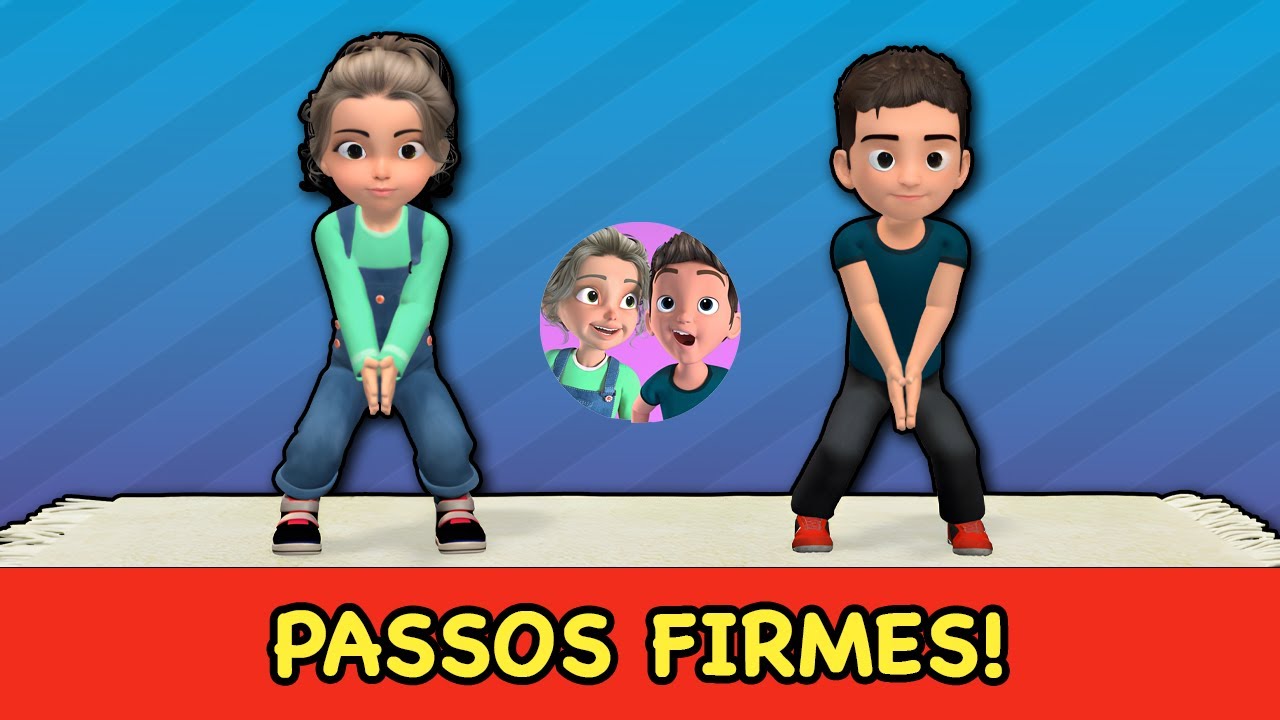 Passos Firmes! Treino de Equilíbrio e Confiança para Crianças de 15 Min
