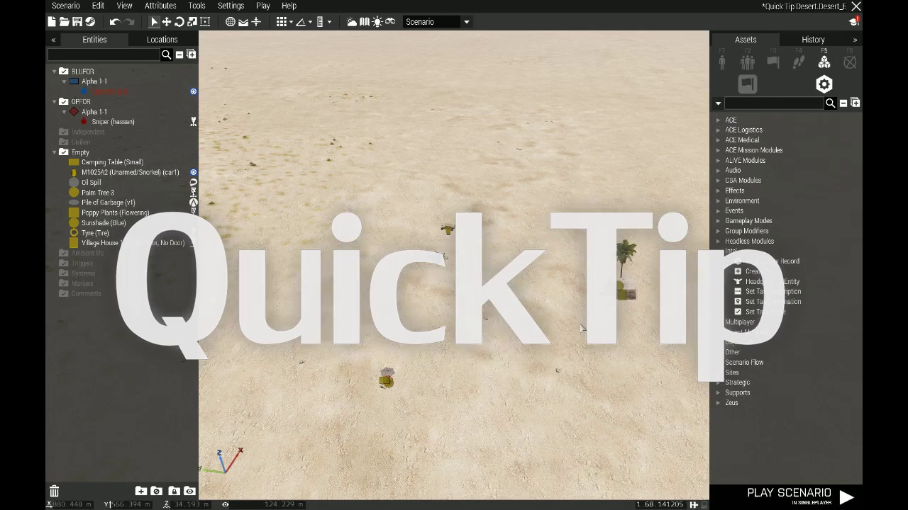 Quick Tip: Basic Tasks - Arma 3 Eden Editor