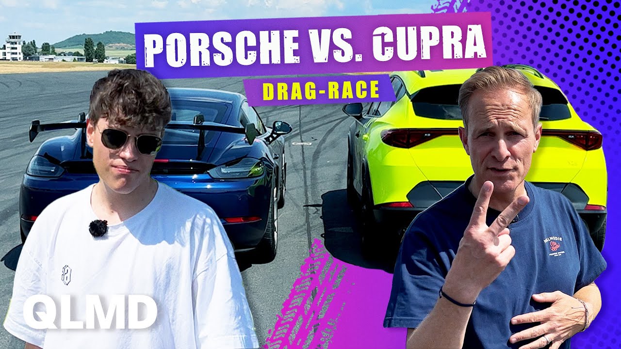 Drag Race! Porsche GT4 RS vs. Cupra Formentor VZ5 | Matthias Malmedie