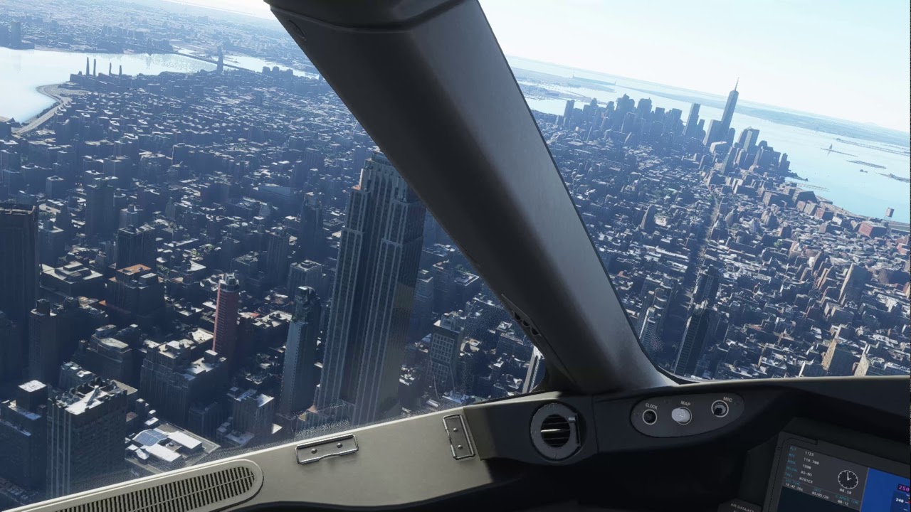 Flight Simulator 2020 - Low and Slow in the 787 - With a Gear Up Tailstrike!