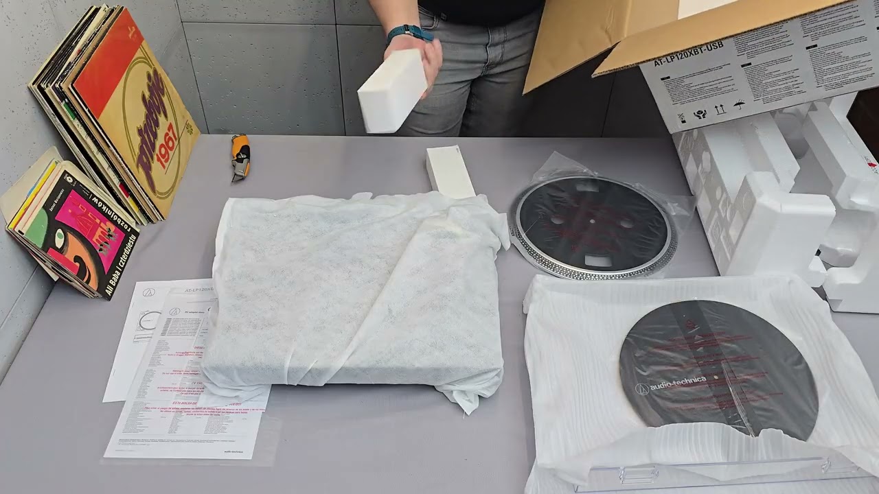 GRAMOFON AUDIOTECHNICA LP120XBT UNBOXING #gramofon #audiotechnica #kolekcjakolekcji1981 #winyle