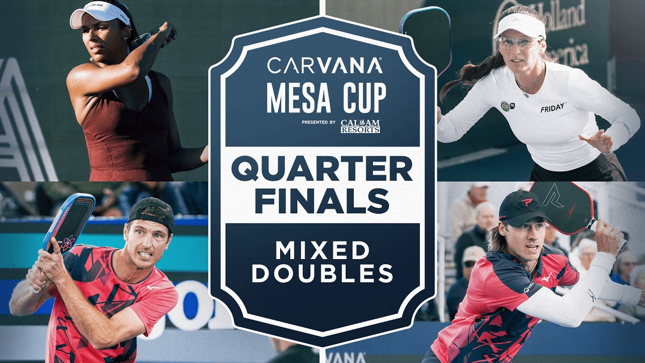 Black/Daescu vs Rohrabacher/Alshon at the The Carvana Masters