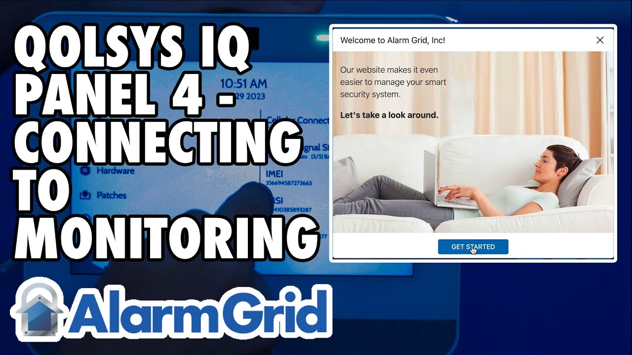 Qolsys IQ Panel 4: Connecting to Monitoring